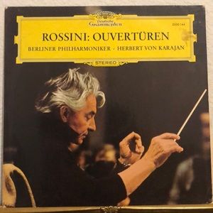 Rossini: Ouverturen Performed by Berliner Philharmoniker Vinyl Lp